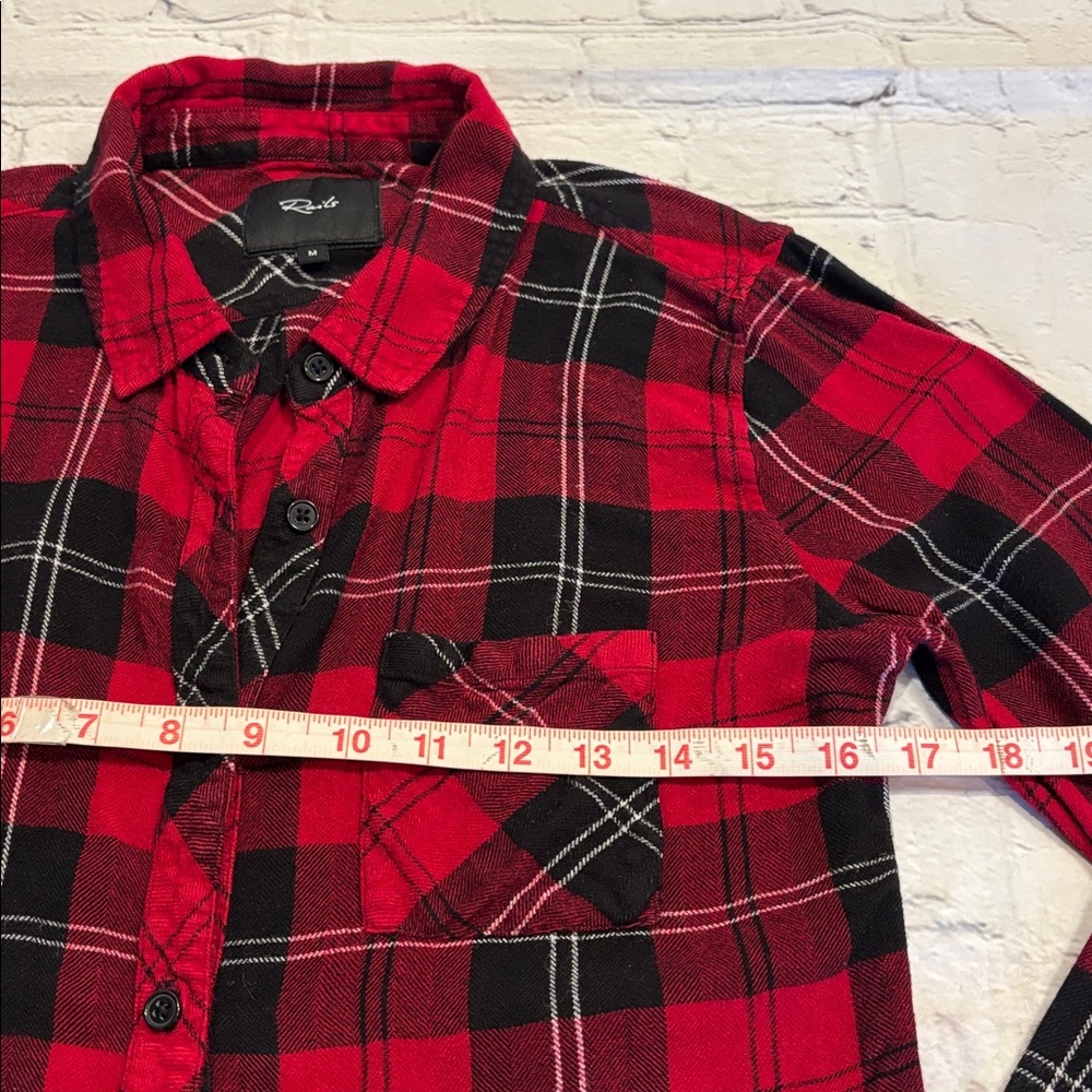 Rails Hunter Red/Tartan Button Down Shirt - Picture 14 of 16